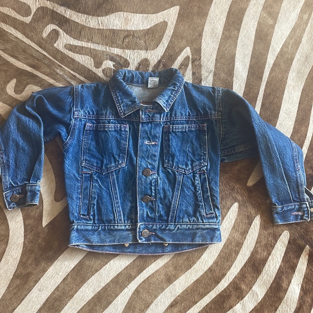 Plain Pockets Blue Jean Jacket